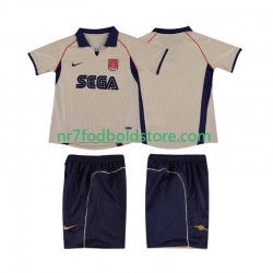 Arsenal Trøje 2001 Retro Børn Udebane Fodboldsæt 2002 Kortærmet