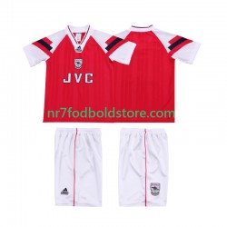 Arsenal Trøje 1992 Retro Børn Hjemmebane Fodboldsæt 1994 Kortærmet