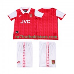 Arsenal Trøje 1996 Retro Børn Hjemmebane Fodboldsæt 1994 Kortærmet