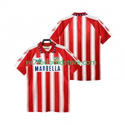 Atlético Madrid Trøje 1995 Retro Mænd Hjemmebane Fodboldsæt 1994 Kortærmet