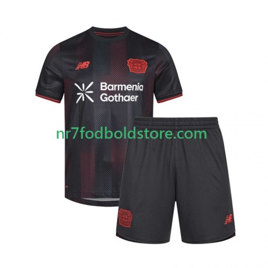 Bayer 04 Leverkusen Trøje Børn Hjemmebane Fodboldsæt 2025-2026 Kortærmet