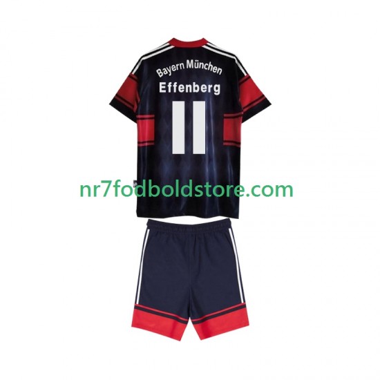 FC Bayern München Trøje Effenberg 11 1997 Retro Børn Hjemmebane Fodboldsæt 1999 Kortærmet