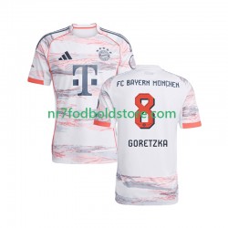 FC Bayern München Trøje Leon Goretzka 8 Mænd Udebane Fodboldsæt 2025-2026 Kortærmet