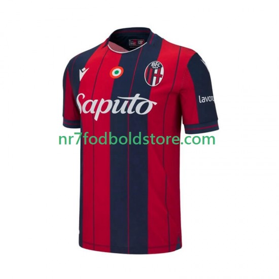 Trøje Bologna Mænd Hjemmebane Fodboldsæt 2025-2026 Kortærmet