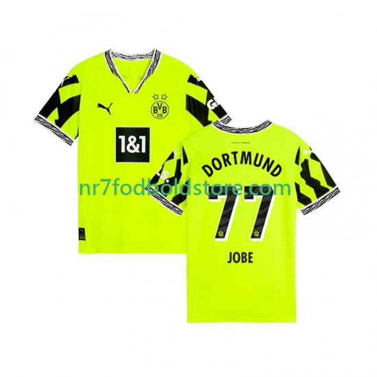 Borussia Dortmund Trøje Jobe Bellingham 77 Special Mænd Hjemmebane Fodboldsæt 2024-2025 Kortærmet
