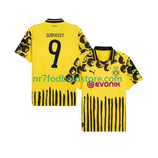 Borussia Dortmund Trøje Serhou Guirassy 9 FIFA CWC Mænd Hjemmebane Fodboldsæt 2025 Kortærmet