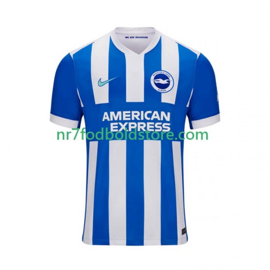 Trøje Brighton Hove Albion Mænd Hjemmebane Fodboldsæt 2025-2026 Kortærmet