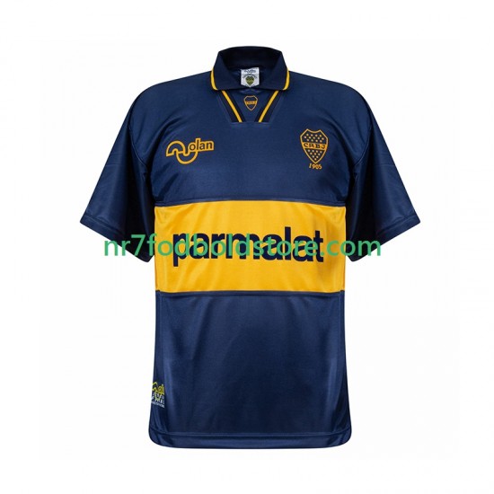 CA Boca Juniors Trøje Retro Mænd Hjemmebane Fodboldsæt 1994 Kortærmet