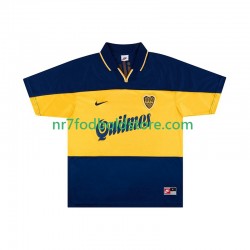 CA Boca Juniors Trøje 2000 Retro Mænd Hjemmebane Fodboldsæt 1999 Kortærmet