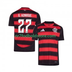 CR Flamengo Trøje Bruno Henrique 27 Mænd Hjemmebane Fodboldsæt 2025-2026 Kortærmet