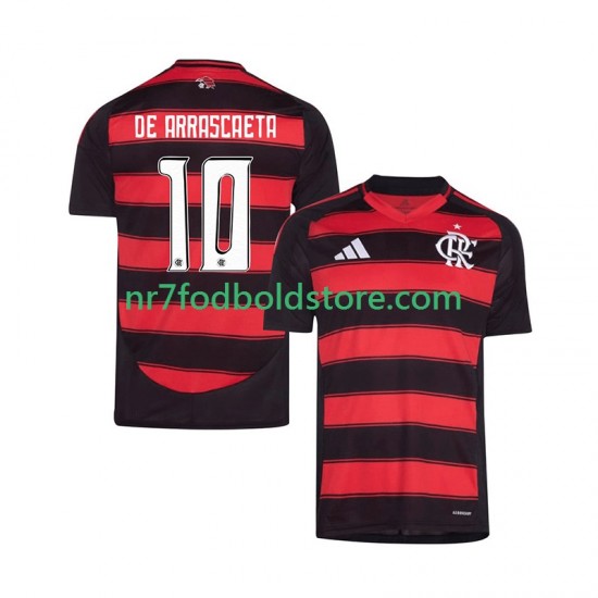 CR Flamengo Trøje Giorgian de Arrascaeta 10 Mænd Hjemmebane Fodboldsæt 2025-2026 Kortærmet