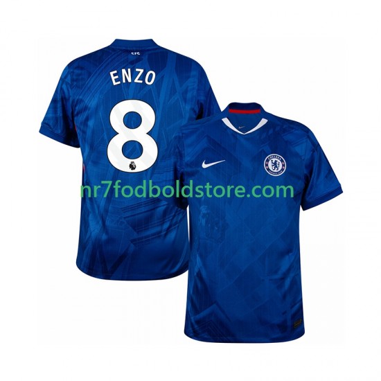Chelsea Trøje Enzo Fernandez 8 Mænd Hjemmebane Fodboldsæt 2025-2026 Kortærmet