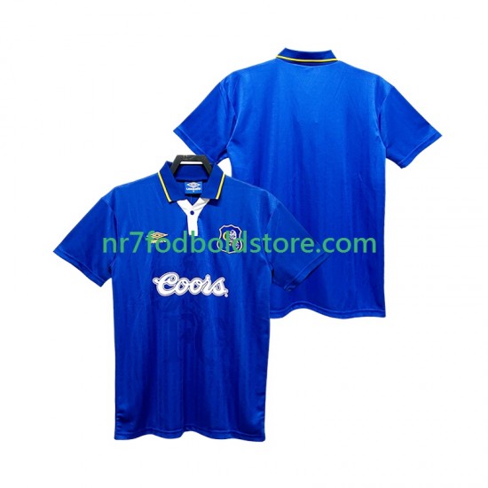 Chelsea Trøje 1995 1997 Retro Mænd Hjemmebane Fodboldsæt Kortærmet