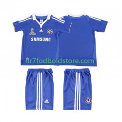 Chelsea Trøje 2007 Retro Børn Hjemmebane Fodboldsæt 2008 Kortærmet