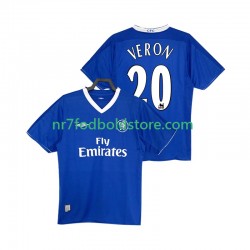 Chelsea Trøje VERON 20 2003 2005 Retro Mænd Hjemmebane Fodboldsæt Kortærmet