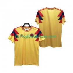 Colombia Trøje 1990 Retro Mænd Hjemmebane Fodboldsæt Kortærmet