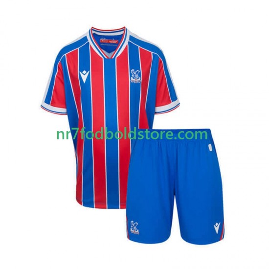 Crystal Palace Trøje Børn Hjemmebane Fodboldsæt 2025-2026 Kortærmet