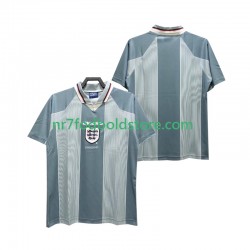 England Trøje 1996 Retro Mænd Udebane Fodboldsæt Kortærmet