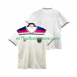 England Trøje 1982 Retro Mænd Hjemmebane Fodboldsæt Kortærmet