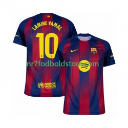FC Barcelona Trøje Lamine Yamal 10 Mænd Hjemmebane Fodboldsæt 2025-2026 Kortærmet