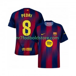 FC Barcelona Trøje Pedri 8 Mænd Hjemmebane Fodboldsæt 2025-2026 Kortærmet