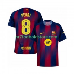 FC Barcelona Trøje Pedri 8 Champions League Mænd Hjemmebane Fodboldsæt 2025-2026 Kortærmet