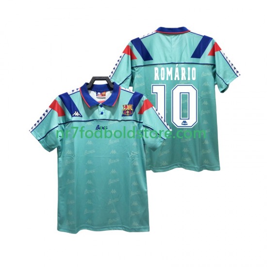 FC Barcelona Trøje ROMARIO 10 1992 1995 Retro Mænd Udebane Fodboldsæt Kortærmet