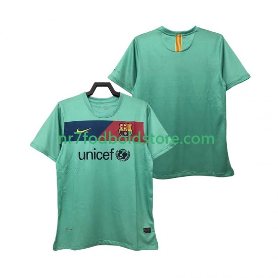 FC Barcelona Trøje Retro Mænd Udebane Fodboldsæt 2011 2010 Kortærmet