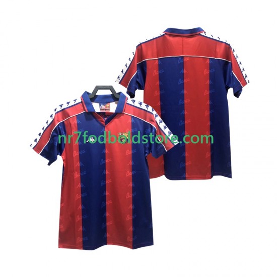 FC Barcelona Trøje 1992 1995 Retro Mænd Hjemmebane Fodboldsæt Kortærmet
