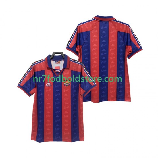 FC Barcelona Trøje 1996 1997 Retro Mænd Hjemmebane Fodboldsæt Kortærmet