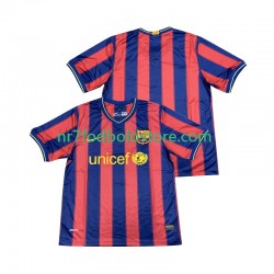 FC Barcelona Trøje 2009 Retro Mænd Hjemmebane Fodboldsæt 2010 Kortærmet