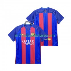 FC Barcelona Trøje 2016 2017 Retro Mænd Hjemmebane Fodboldsæt Kortærmet