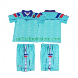 FC Barcelona Trøje 1992 1995 Retro Børn Udebane Fodboldsæt Kortærmet
