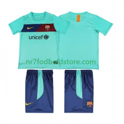 FC Barcelona Trøje Retro Børn Udebane Fodboldsæt 2011 2010 Kortærmet