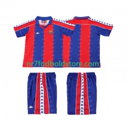 FC Barcelona Trøje 1992 1995 Retro Børn Hjemmebane Fodboldsæt Kortærmet