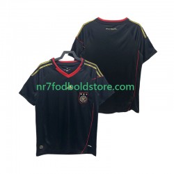 Tyskland Trøje Retro Mænd Udebane Fodboldsæt 2010 Kortærmet