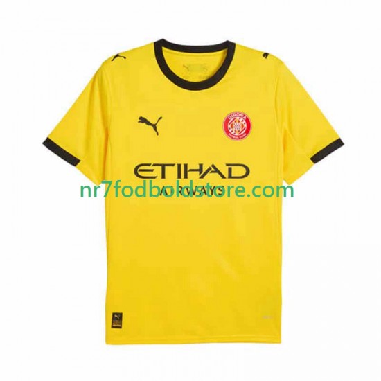 Trøje Girona Mænd Udebane Fodboldsæt 2025-2026 Kortærmet