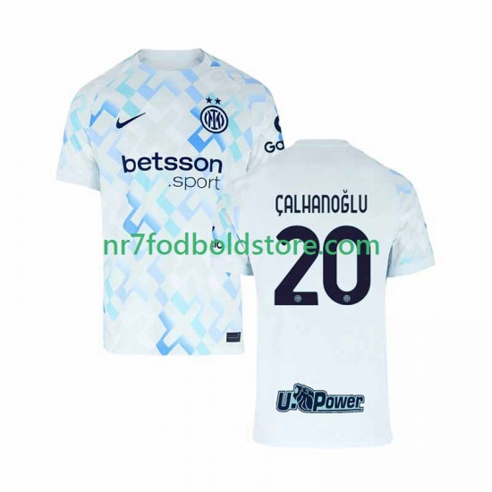 Inter Milan Trøje Hakan Calhanoglu 20 Mænd Udebane Fodboldsæt 2025-2026 Kortærmet