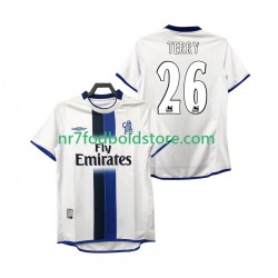 Inter Milan Trøje TERRY 26 2003 Retro Mænd Udebane Fodboldsæt 2004 Kortærmet