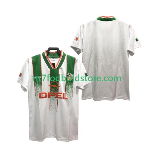 Irland Trøje Retro Mænd Udebane Fodboldsæt 1994 Kortærmet