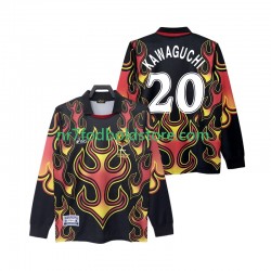 Japan Trøje KAWAGUGHI 20 Målmand Retro Mænd Hjemmebane Fodboldsæt 1998 Langærmet