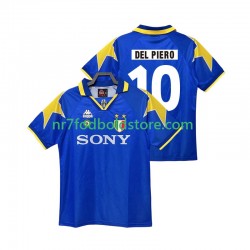 Juventus Trøje DEL PIERO 10 1995 1996 Retro Mænd Udebane Fodboldsæt Kortærmet