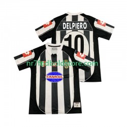 Juventus Trøje DEL PIERO 10 2003 Retro Mænd Hjemmebane Fodboldsæt 2002 Kortærmet