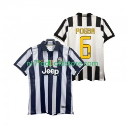 Juventus Trøje Pogba 6 2014 2015 Retro Mænd Hjemmebane Fodboldsæt Kortærmet