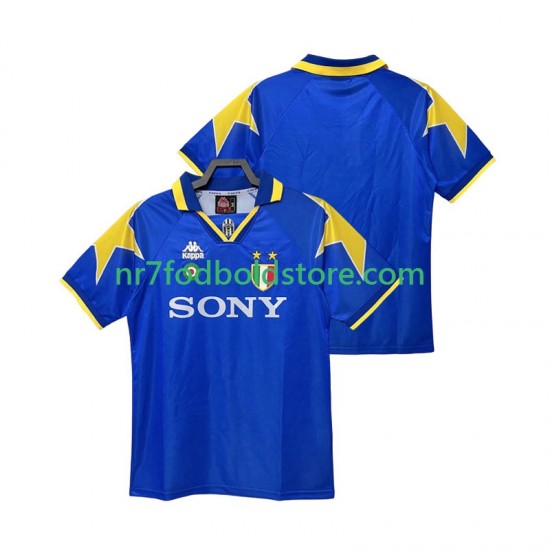 Juventus Trøje 1995 1996 Retro Mænd Udebane Fodboldsæt Kortærmet