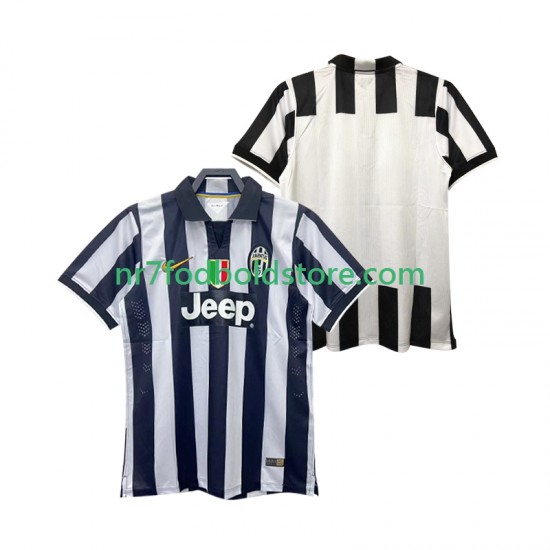Juventus Trøje 2014 2015 Retro Mænd Hjemmebane Fodboldsæt Kortærmet