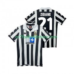 Juventus Trøje ZIDANE 21 2000 Retro Mænd Hjemmebane Fodboldsæt 1999 Kortærmet