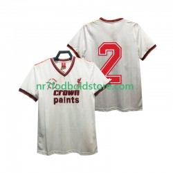 Liverpool Trøje 2 1985 1986 Retro Mænd Udebane Fodboldsæt Kortærmet