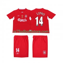 Liverpool Trøje ALONSO 14 LWP 2005 Retro Mænd Hjemmebane Fodboldsæt 2004 Kortærmet
