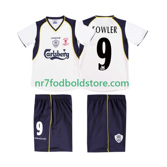 Liverpool Trøje FOWLER 9 LWP 2001 Retro Mænd Udebane Fodboldsæt 2002 Kortærmet